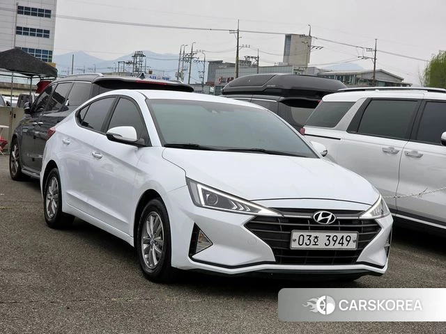 Hyundai The New Avante AD 2019 Белый из Кореи