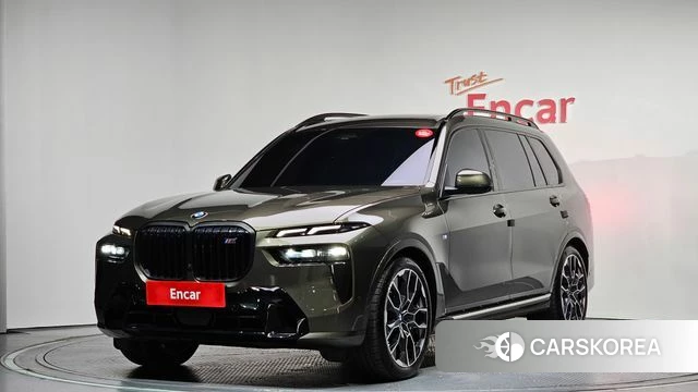 BMW X7 (G07) 2025 Зеленый из Кореи