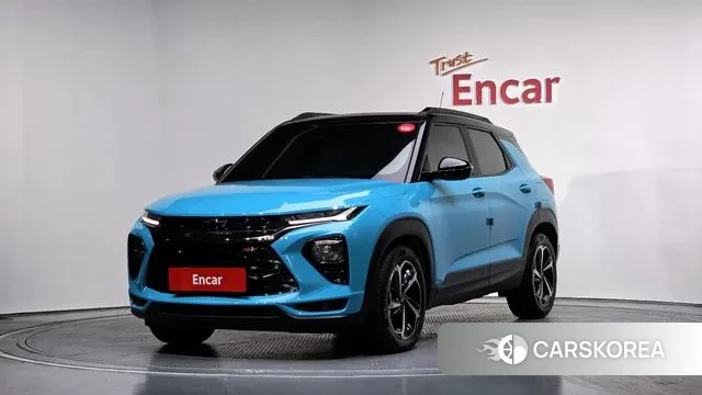 Chevrolet (GM Daewoo) Trailblazer 2020 Небесно-голубой из Кореи