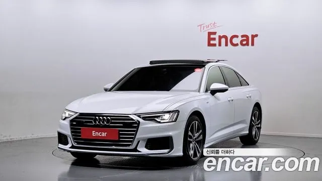 Audi A6 (C8) 2022 Белый из Кореи