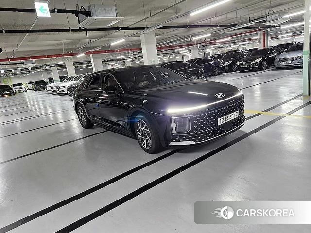 Hyundai Grandeur Hybrid (GN7) 2024 Черный из Кореи