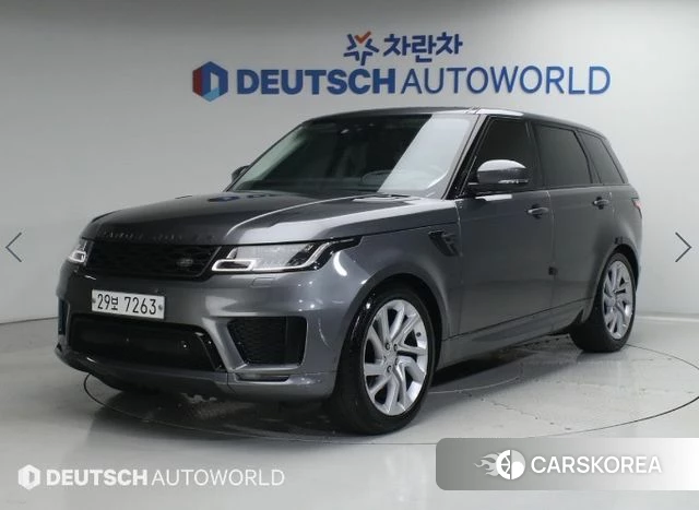 Land Rover Range Rover Sport 2nd Generation 2019 Серый из Кореи