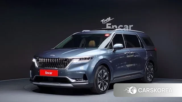 Kia Carnival 4th generation 2021 Синий из Кореи