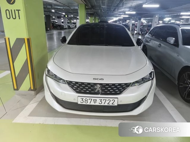 Peugeot 508 second Generation 2019 Белый из Кореи