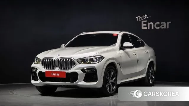 BMW X6 (G06) 2021 Белый из Кореи