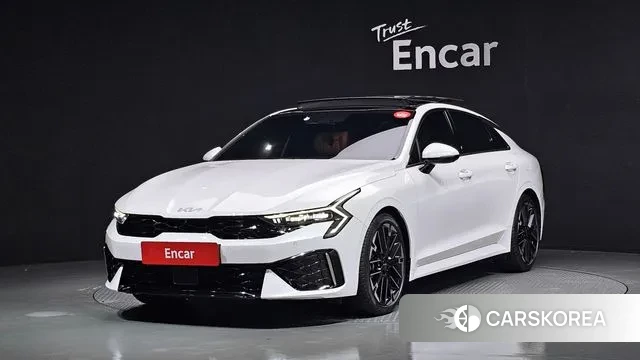 Kia The New K5 3rd generation 2024 Белый из Кореи