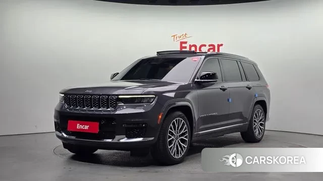 Jeep Grand Cherokee (WL) 2021 Серый из Кореи