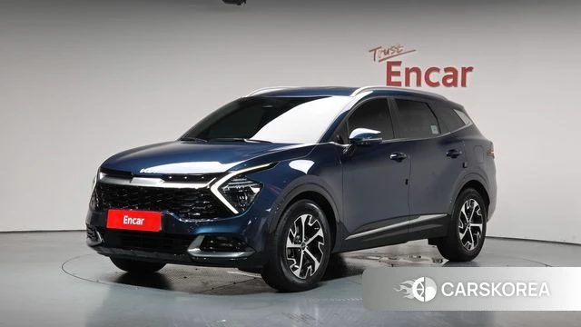 Kia Sportage 5th Generation Hybrid 2022 Синий из Кореи