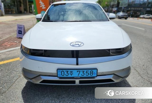 Hyundai Ionic 5 2024 Белый из Кореи