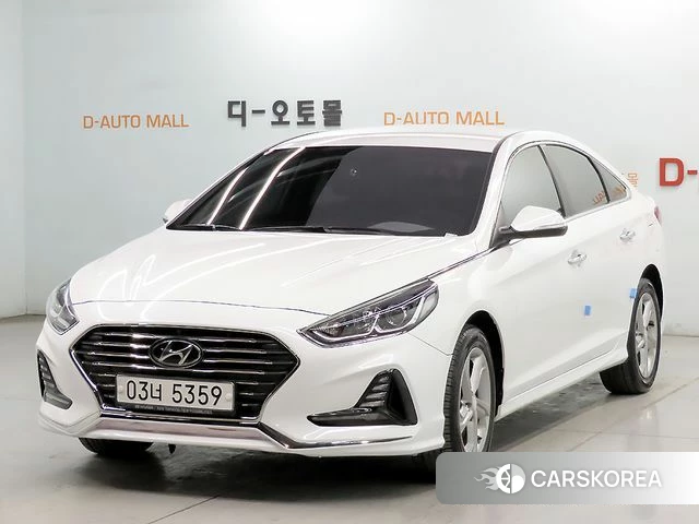 Hyundai Sonata New Rise 2018 Белый из Кореи