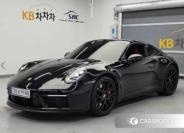 Porsche 911(992) 2024 Черный из Кореи