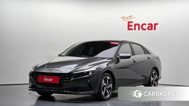 Hyundai Avante Hybrid (CN7) 2023 Серый из Кореи