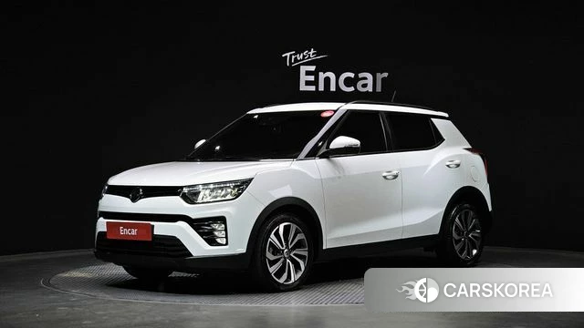 Ssangyong Berry New Tivoli 2021 Белый из Кореи