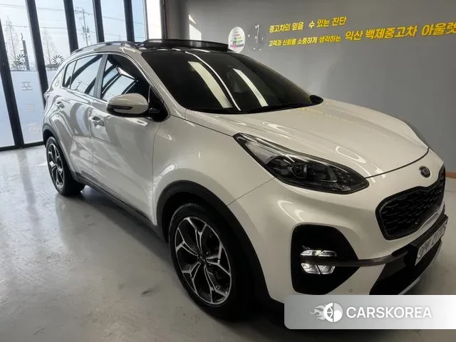 Kia Sportage The Bold 2019 Белый из Кореи