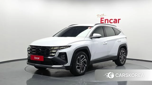 Hyundai The New Tucson Hybrid (NX4) 2025 Белый из Кореи