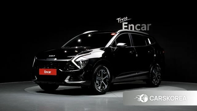 Kia Sportage 5th Generation Hybrid 2024 Черный из Кореи