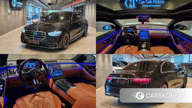Mercedes-Benz S-Class W223 2021 Черный из Кореи