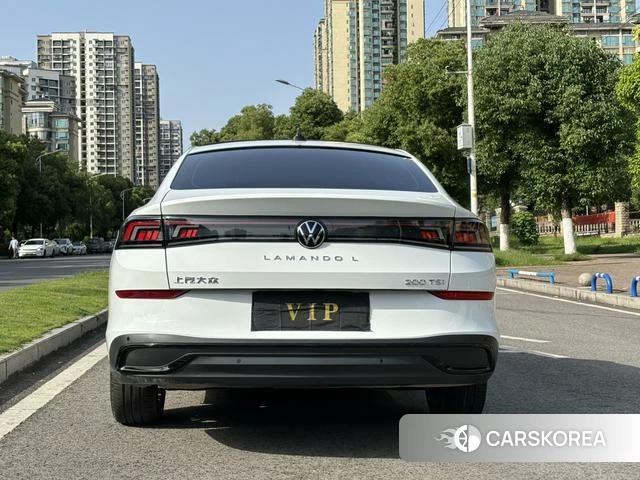 Volkswagen Lingdu 2024 Белый из Китая