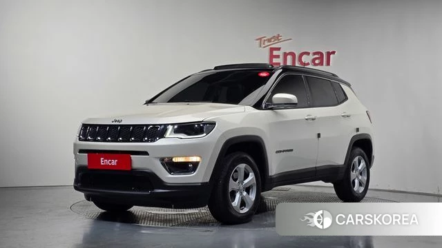 Jeep Compass 2nd Generation 2018 Белый из Кореи