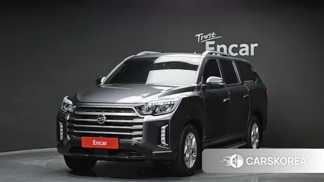 Ssangyong The New Rexton Sport 2023 Серебристо-серый из Кореи