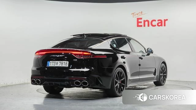 Kia Stinger Meister 2022 Черный из Кореи