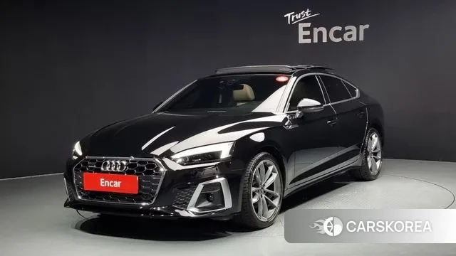 Audi A5 (F5) 2022 Черный из Кореи
