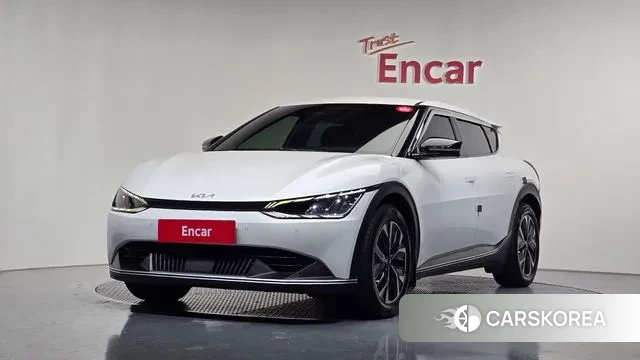 Kia EV6 2023 Белый из Кореи