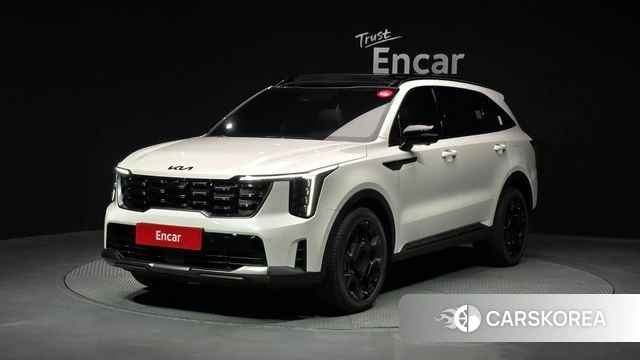 Kia The New Sorento 4th Generation 2025 Белый из Кореи