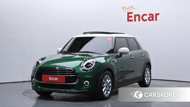 Mini Cooper 2021 Зеленый из Кореи