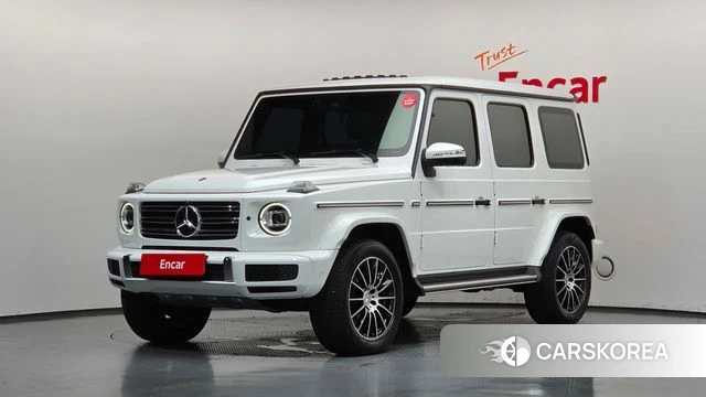 Mercedes-Benz G-Class W463b 2023 Белый из Кореи