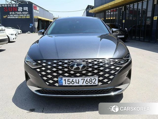 Hyundai The New Grandeur IG Hybrid 2022 Серый из Кореи