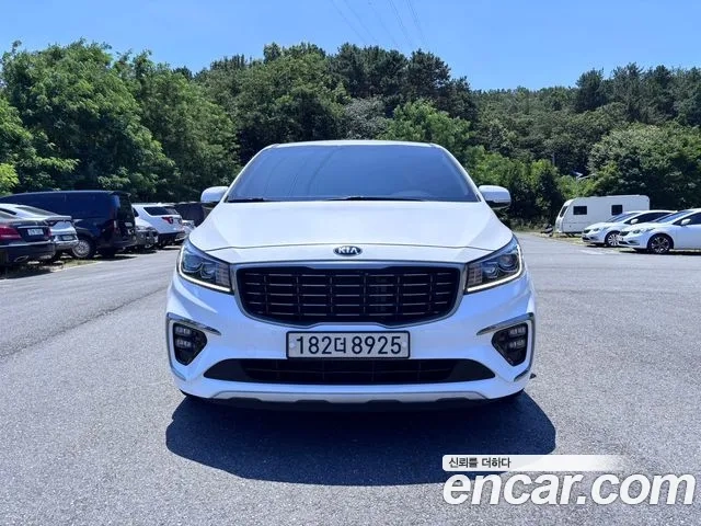Kia The New Carnival 2019 Белый из Кореи