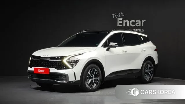 Kia Sportage 5th Generation Hybrid 2024 Белый из Кореи