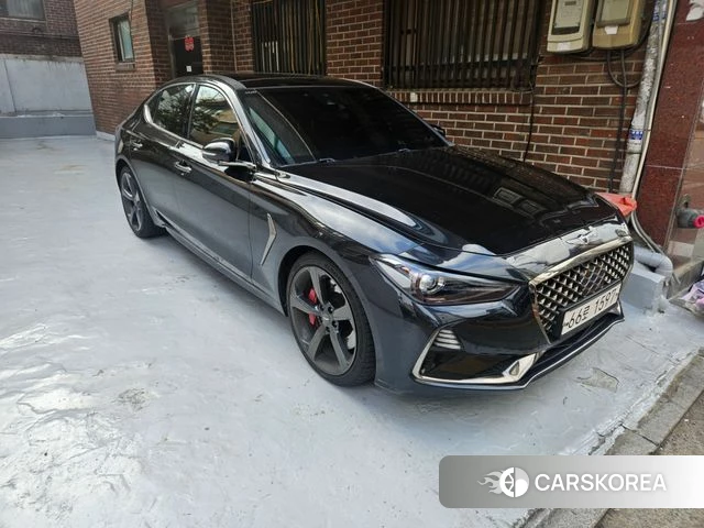 Genesis G70 2019 Черный из Кореи