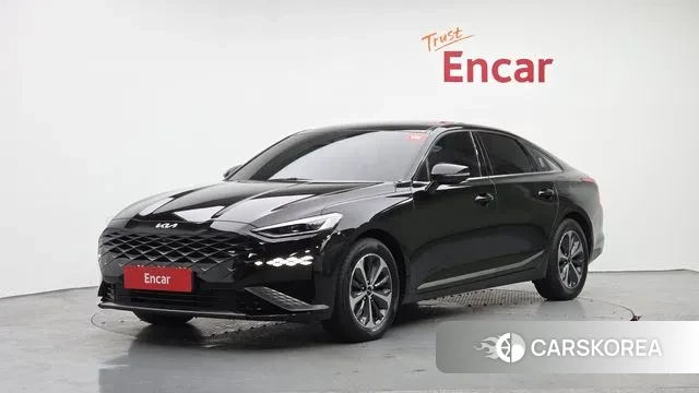 Kia K8 Hybrid 2022 Черный из Кореи