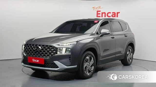 Hyundai The New Santa Fe 2021 Серый из Кореи