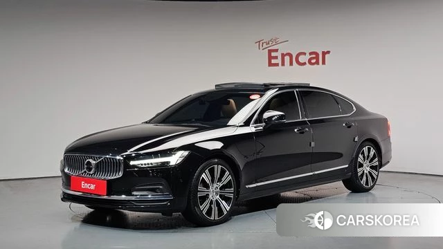 Volvo S90 2021 Черный из Кореи