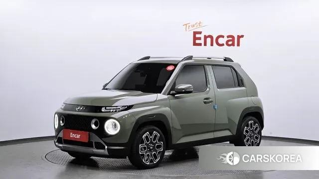 Hyundai Casper 2023 Темно-зеленый из Кореи