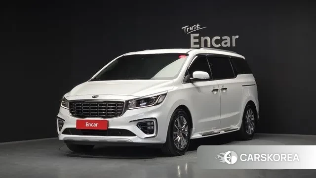Kia The New Carnival 2019 Белый из Кореи