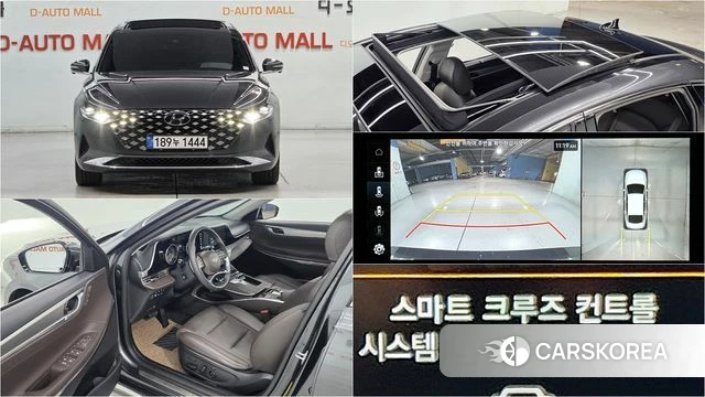 Hyundai The New Grandeur IG 2022 Серый из Кореи