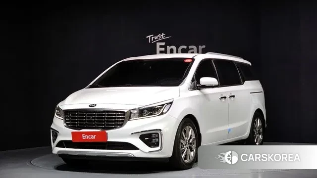 Kia The New Carnival 2018 Белый из Кореи