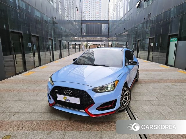 Hyundai Veloster (JS) 2018 Синий из Кореи