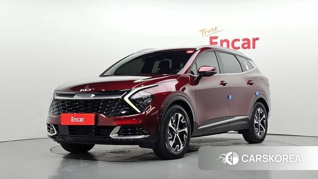 Kia Sportage 5th Generation Hybrid 2022 Красный из Кореи