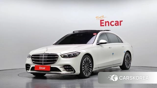 Mercedes-Benz S-Class W223 2023 Белый из Кореи