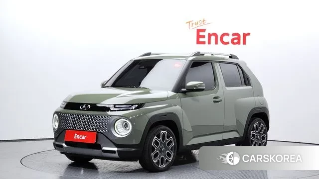 Hyundai Casper 2022 Темно-зеленый из Кореи