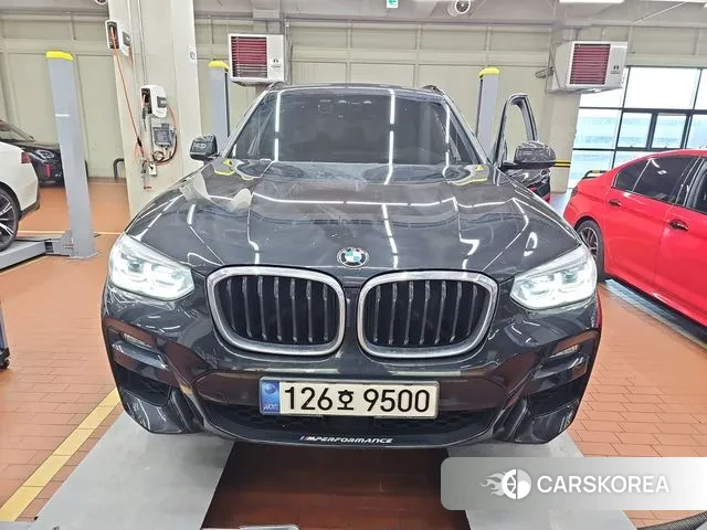 BMW X3 (G01) 2021 Черный из Кореи