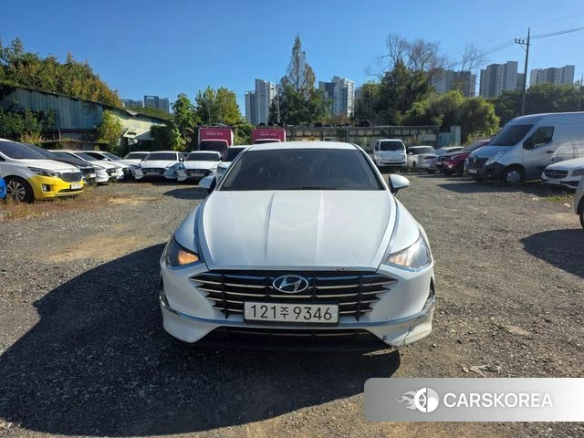 Hyundai Sonata (DN8) 2020 Белый из Кореи