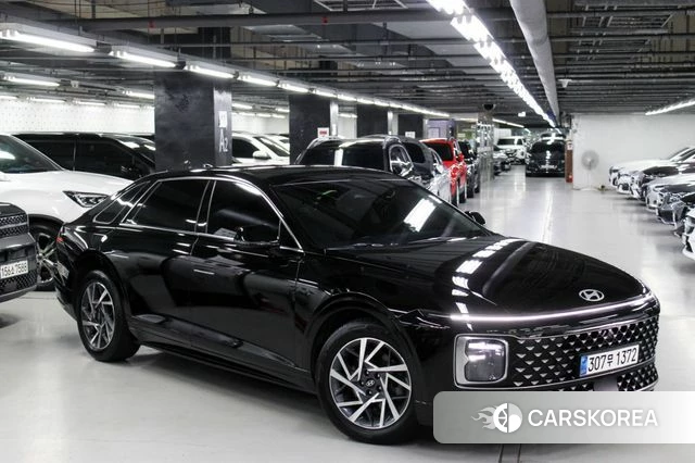 Hyundai Grandeur (GN7) 2023 Черный из Кореи
