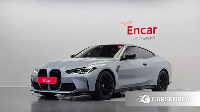 BMW M4 (G82) 2022 Серебристо-серый из Кореи