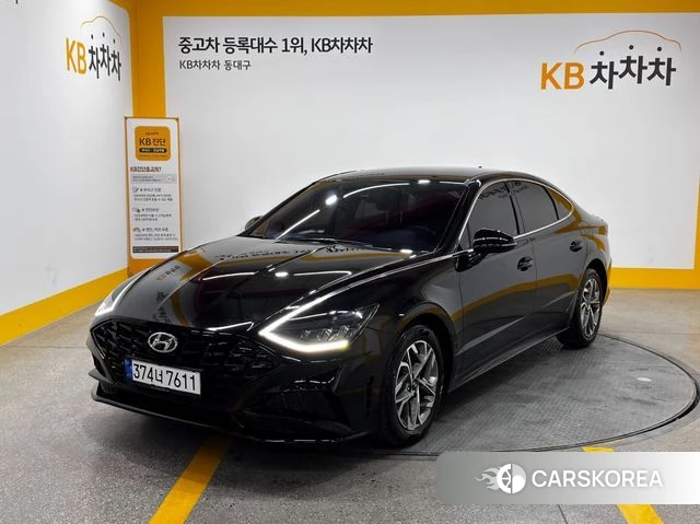 Hyundai Sonata (DN8) 2021 Черный из Кореи